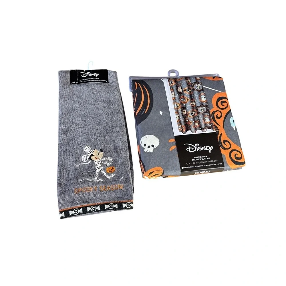 Disney Mickey Mouse Halloween Shower Curtain 70